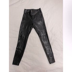 Like New - Express - Vegan Leather Leggings